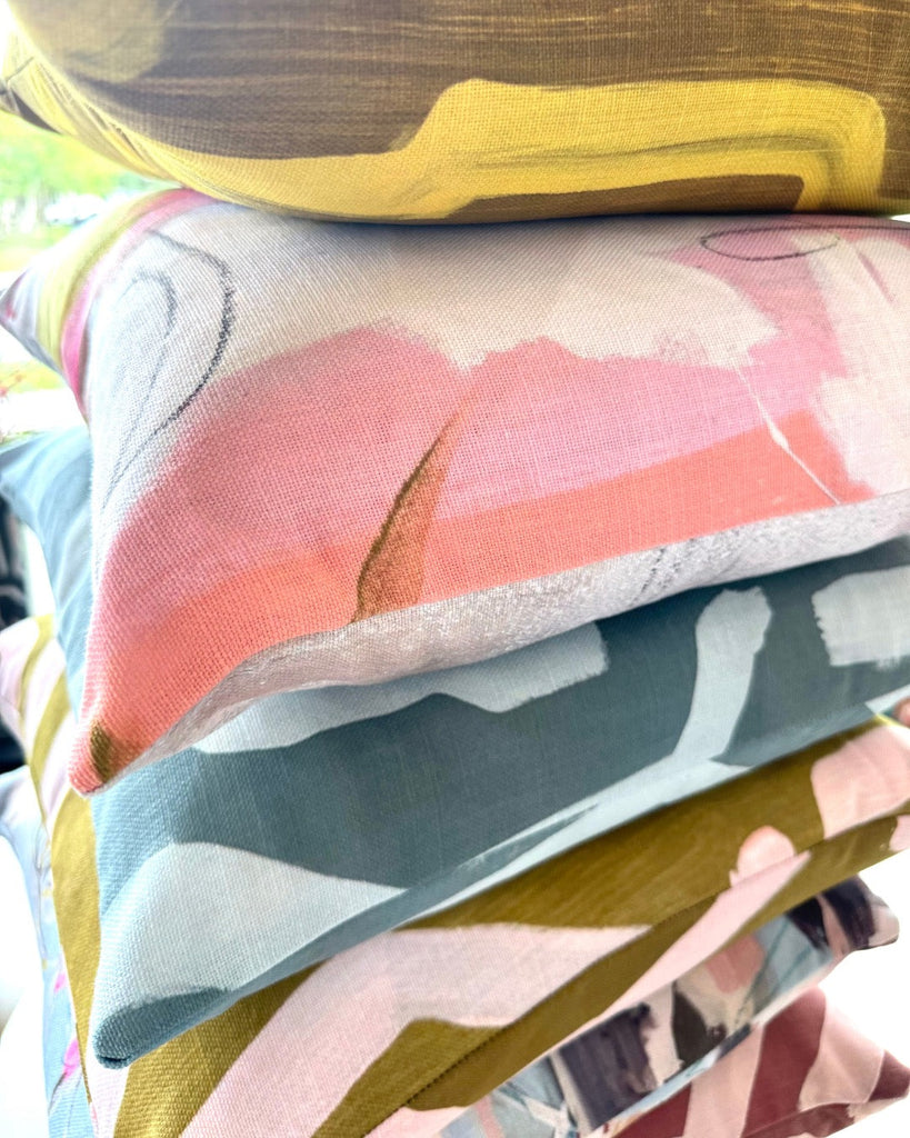 stack of pillows from by Syd Studio